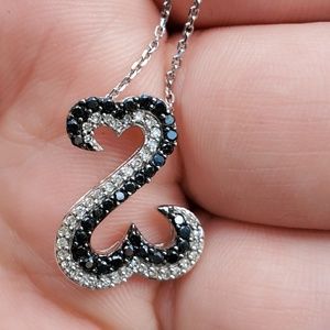 *SOLD* Jane Seymour open heart necklace